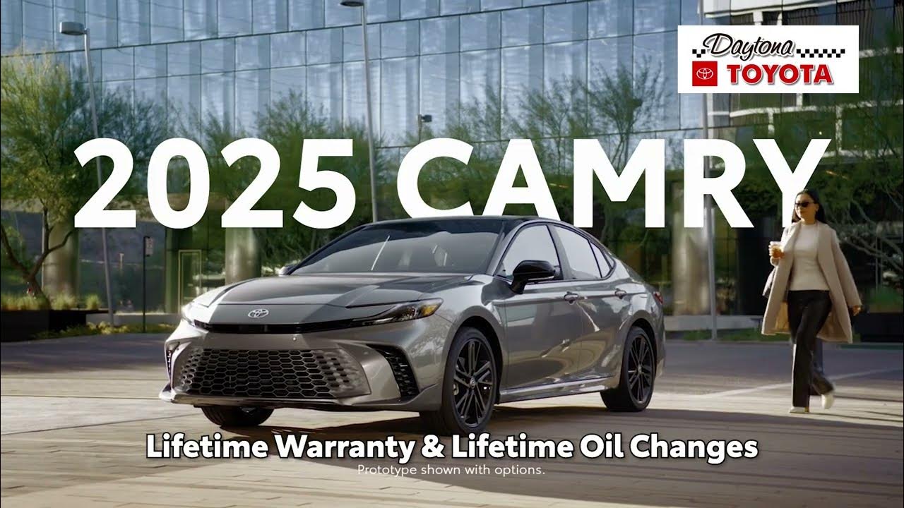 2025 Camry Lifetime Warranty & Lifetime Oil Changes Daytona Toyota YouTube