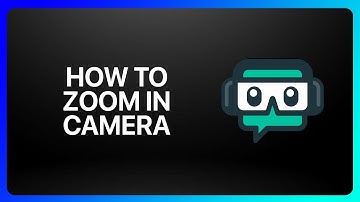 How To Zoom In Camera On Streamlabs Tutorial