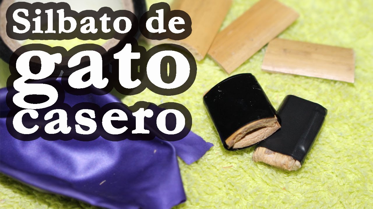 Silbato de gato casero │ Imitador de gatos