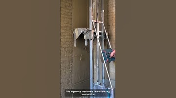 Automatic Wall Plastering Robot 🤖🧱