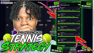How to CRUSH Tennis On PrizePicks: $200,000 in Winnings!