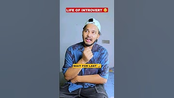 Life Of Introvert People(part-4) 😵‍💫🤣 #shorts #funny #comedy #aruj