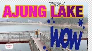 AJUNG LAKE IN KOREA | RELAXING | LONG WALK | KAKAYANIN BA ANG LAKAD??