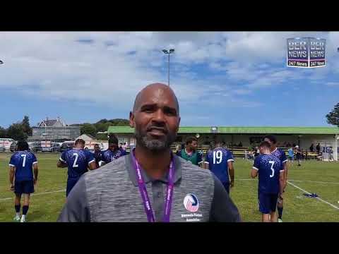 U23 Football Coach John Barry Nusum Interview After 7-0 Win Over Froya, July 9 2023