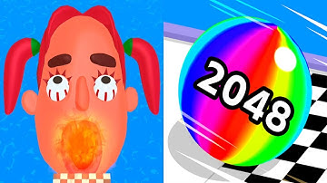 Sandwich Runner VS Ball Run 2048 - All Levels Gameplay Android iOS Ep 6