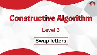 Swap letters || Codeforces