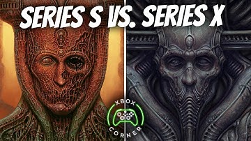 Scorn | Xbox Series X vs Xbox Series S Graphics Comparison 4K Xbox Game Pass Day