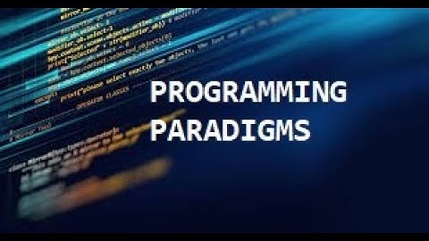 Programming Paradigms in Tamil