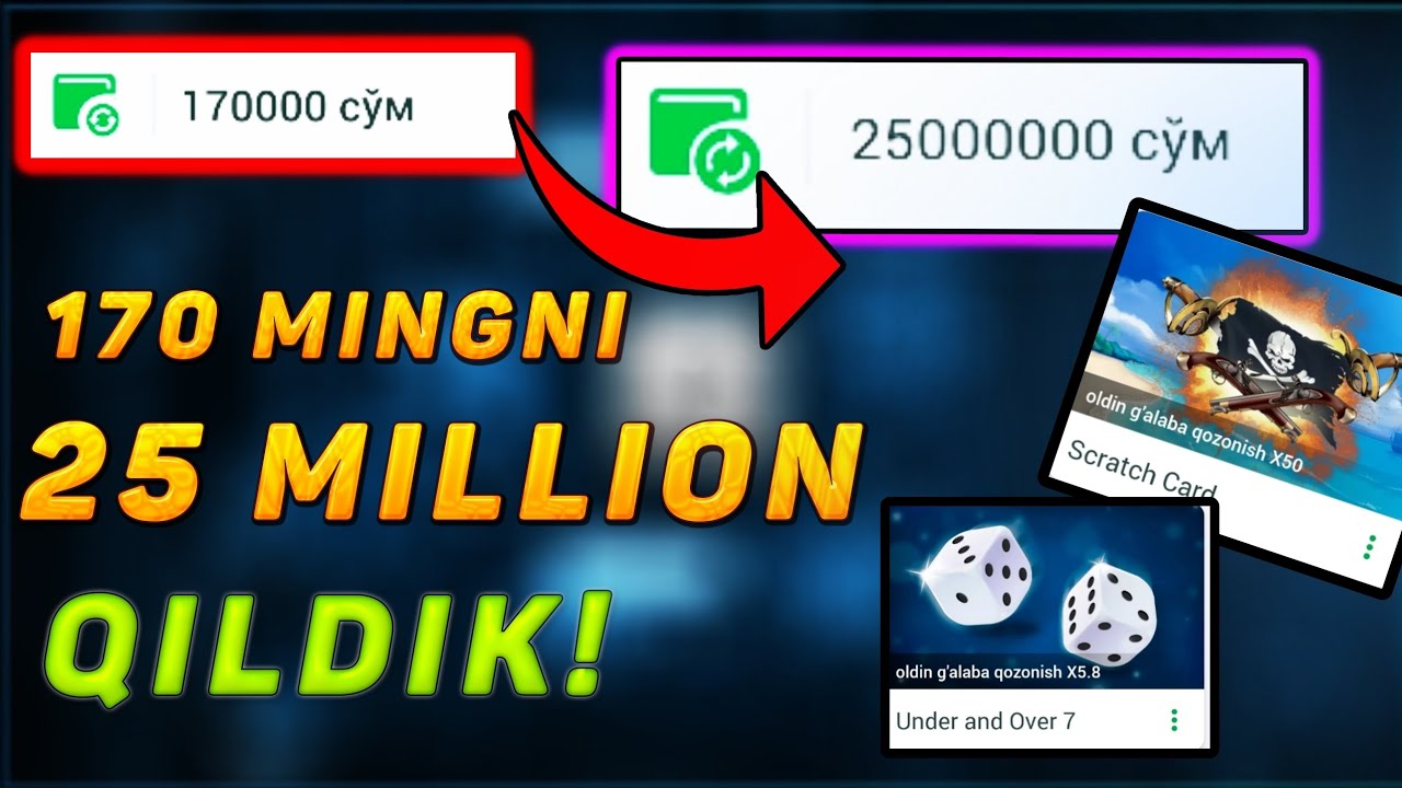 10 MINUTDA 170 MING SOM PULNI 25000000 00 MILLION QILDIK DAXSHAT AZART 10-minutda-170-ming-som-pulni-25000000-00-million-qildik-daxshat-azart