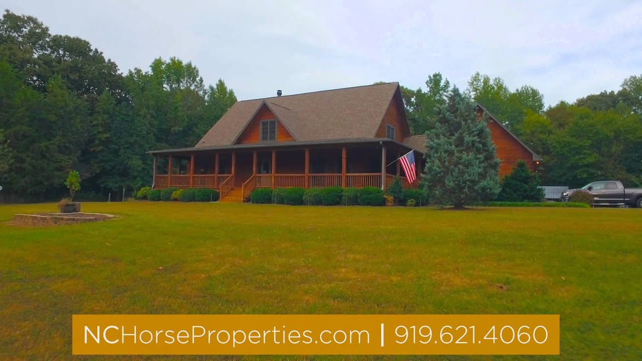 Fabulous Log Home on 15+acres near Chapel Hill YouTube
