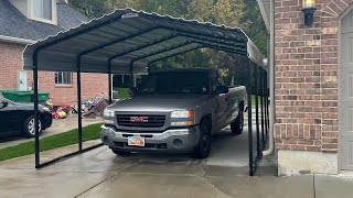 How to Install & Anchor Arrow Carport 12' by 20' by 7'