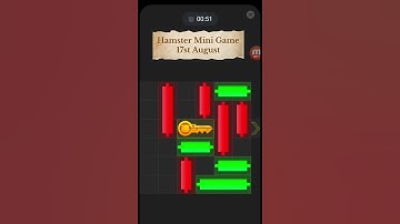 17 August Hamster Mini Game Solution #hamsterminigame