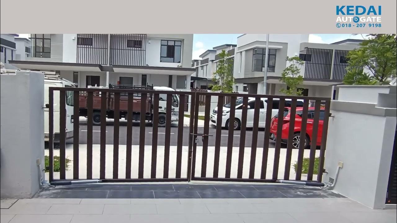 FBM 929 Arm Autogate System Installation For New House YouTube