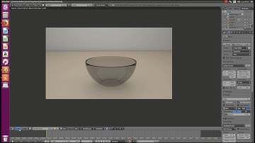 BLENDER TUTORIAL || How to Make a Glass Bowl