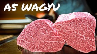 A5 WAGYU is absolutely the perfect GOD of all the steak!