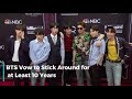 BTS Vow To Stick Around For At Least 10 Years