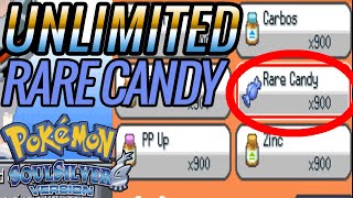 Pokemon Soul Silver/ Heart Gold: How to get 900 rare candies 