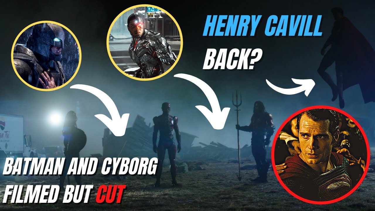 Henry Cavill SUPERMAN BACK? | Batman and Cyborg CUT | Justice League Cameo in Peacemaker Finale