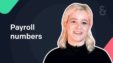 What is a payroll number? | Ember