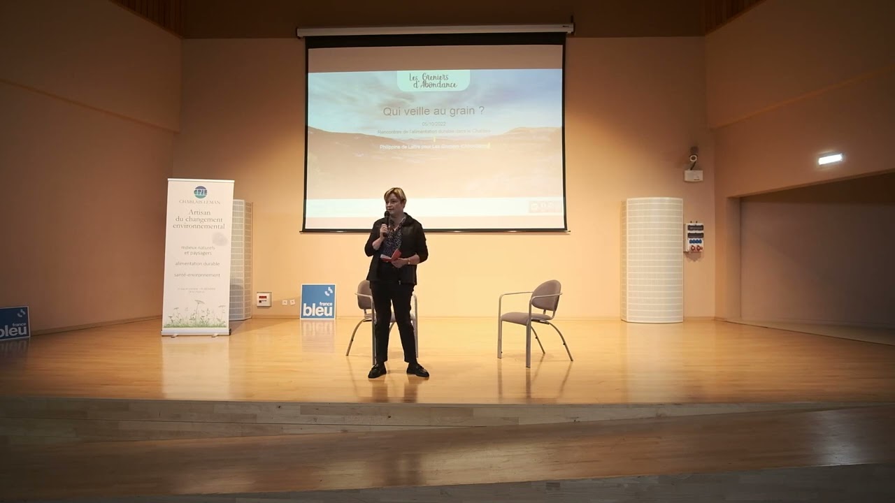 Conférence sur la résilience et la sécurité alimentaire du territoire