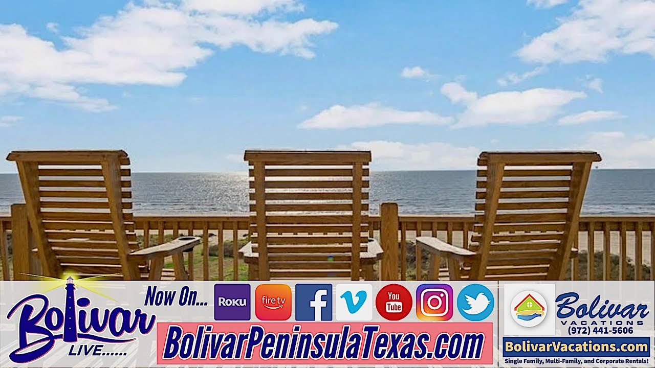 Bolivar Peninsula, Beach House Vacation Rental Preview, Whiskey & Waves