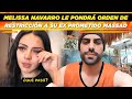 Melissa Navarro se le va con todo a Massad, revela que le pondrá una orden de restricción 😱