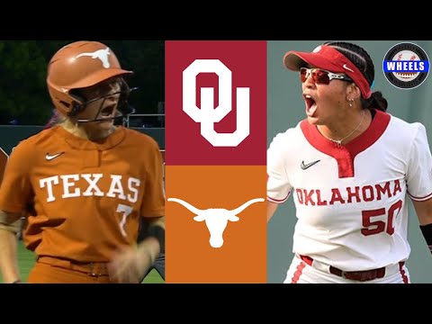 #2 Oklahoma vs #4 Texas | Game 1 | 2026 College Softball Highlights