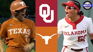 #2 Oklahoma vs #4 Texas | Game 1 | 2026 College Softball Highlights