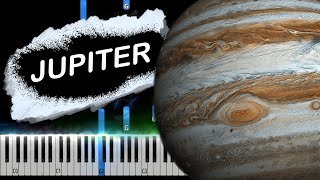 Holst - Jupiter (from The Planets) Piano Tutorial