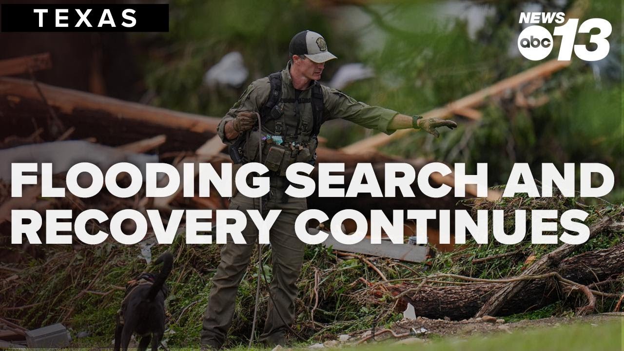 Search and recovery efforts continue across the flood ravaged Hill ...