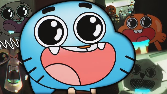 Arte imagina personagens de O Incrível Mundo de Gumball como Sonic