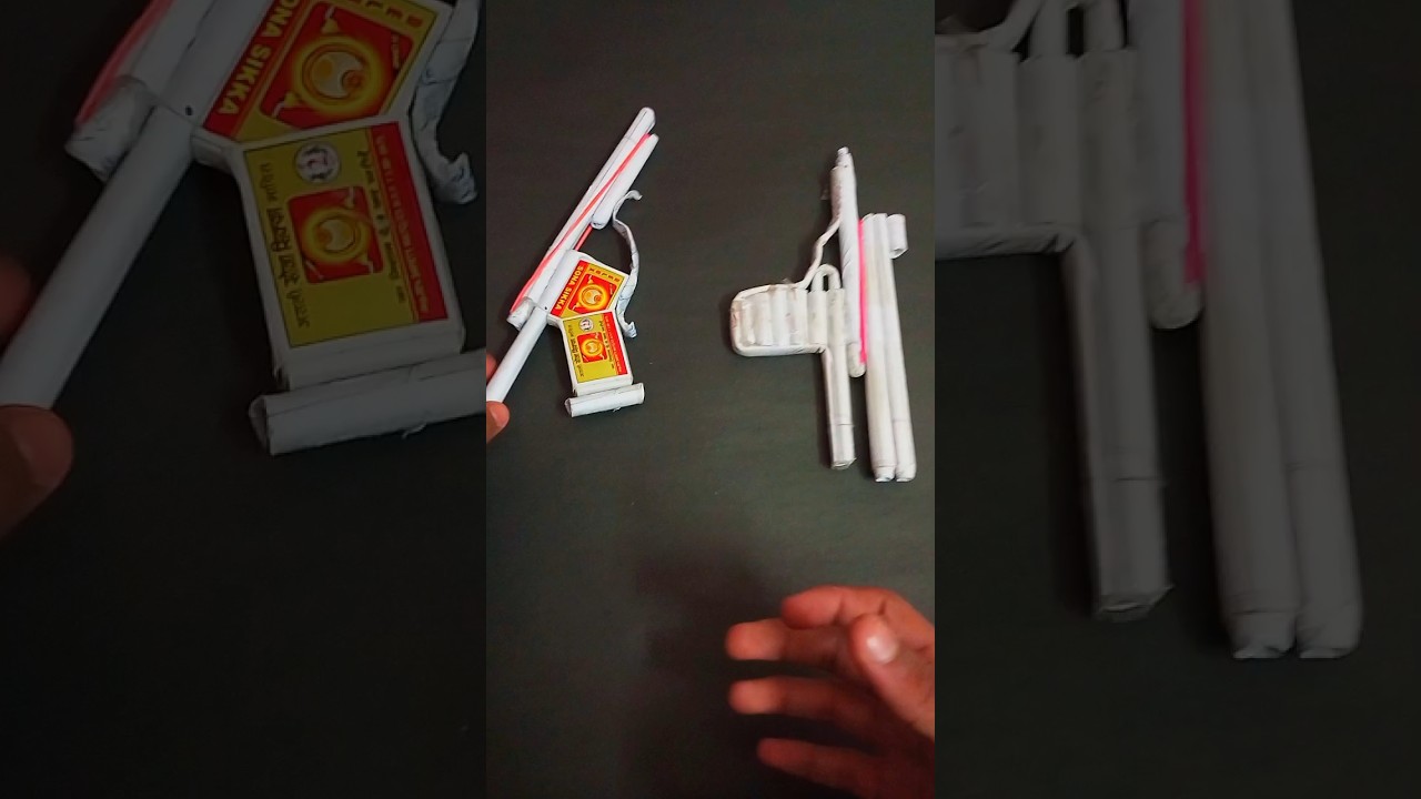 🔥 Power of paper guns🔥 | How to make a paper gun || Amazing paper gun 