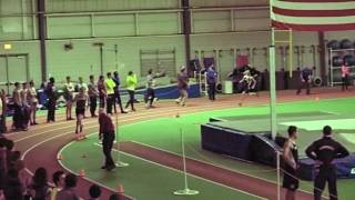 Team Spirit at Maine State Meet 4x800 at Bowdoin 4Feb2017