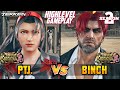 Tekken 8 – PTJ (Jun Kazama) vs BINCH (Victor) – T8 High Level Gameplay!