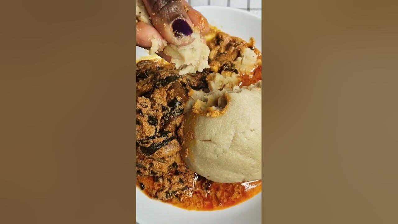 Fufu essen😋shot l Afrikanisch kochen YouTube