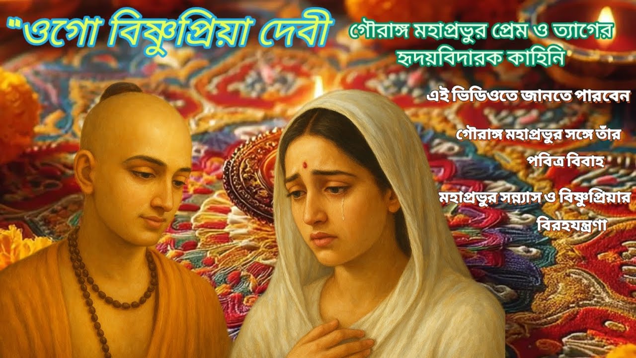 ওগো বিষ্ণুপ্রিয়া দেবী গৌরাঙ্গ মহাপ্রভুর প্রেম ও ত্যাগের হৃদয়বিদারক কাহিনিVishnupriyaDeviFull Story