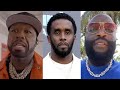 Rick Ross Defends Diddy In Response To 50 Cent Dissing Him... &quot;Ur Not Gangsta, Just Broke &amp; Jealous&quot;