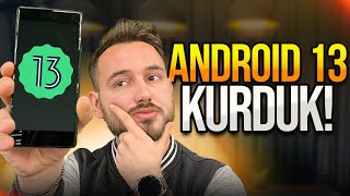 Android 13 yükledik!  İşte yeni Android 13 özellikleri