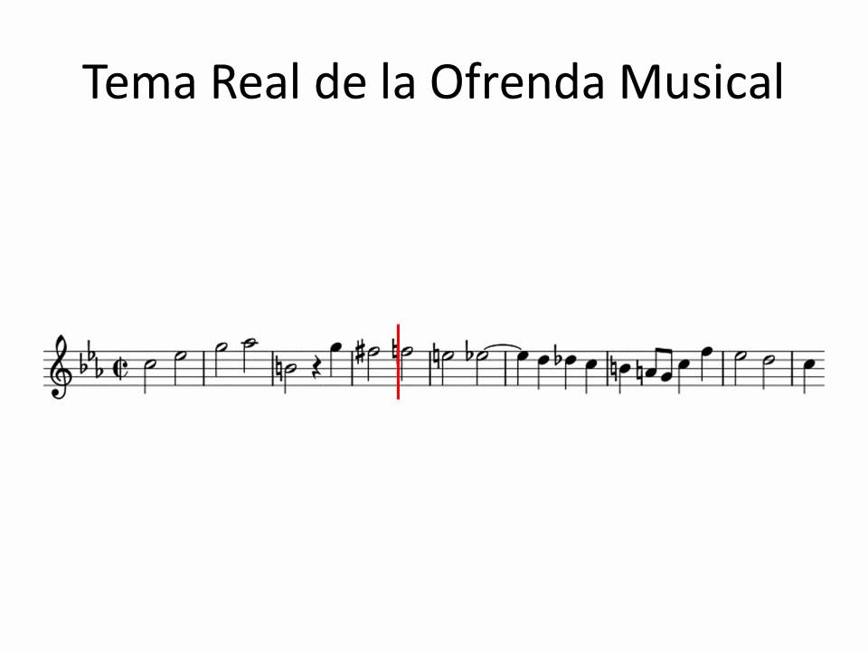 Tema Real De La Ofrenda Musical De Bach En Roland Gaia Sh 01 Youtube