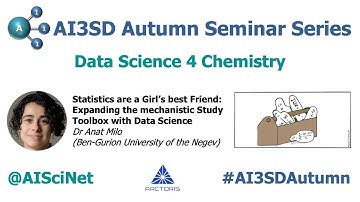 AI3SD Autumn Seminar III: Data Science 4 Chemistry: Talk 1 - Dr Anat Milo