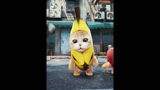 When Banana Cat Met Sad Hamster #bananacat #applecat #cottoneyejoe #gegagedigedagedago #memes