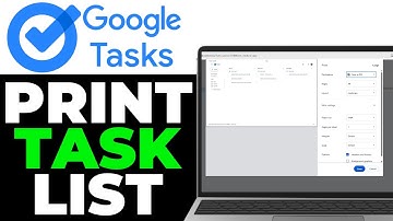 How to Print Google Tasks List 2025 (QUICK & EASY)