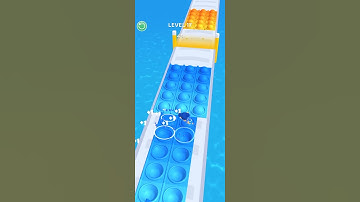 Pop it run gameplay walkthrough part All levels #shorts