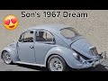 Walk around Son's 1967 turbocharged vw bug.