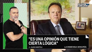 Juan Napoli, presidente del Banco de Valores, habló sobre el polémico tweet de Luis Caputo