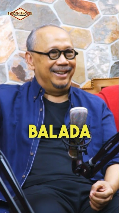 Ebiet G Ade gak tau kalau lagunya masuk genre balada #bisikanrhoma