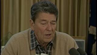 President Reagan’s Radio Address to the Nation on the State of The Union on January 25, 1986