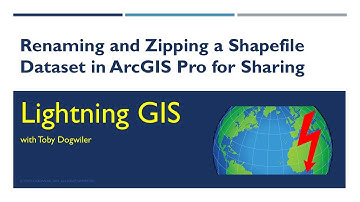 Renaming and Zipping a Shapefile for Sharing