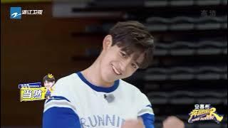 NCT Lucas does an impressive high jump on Chinese variety show Keep Running