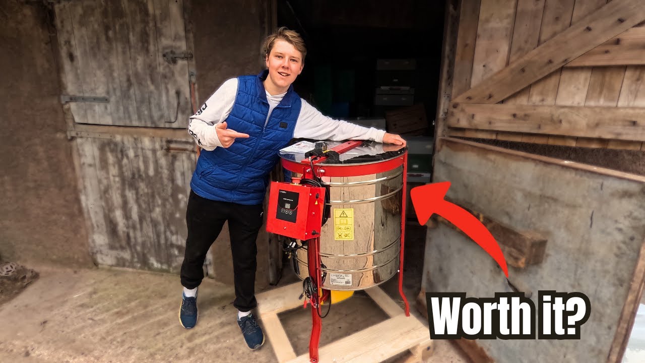 NEW 20 frame Electric Honey Extractor. Was it worth it?